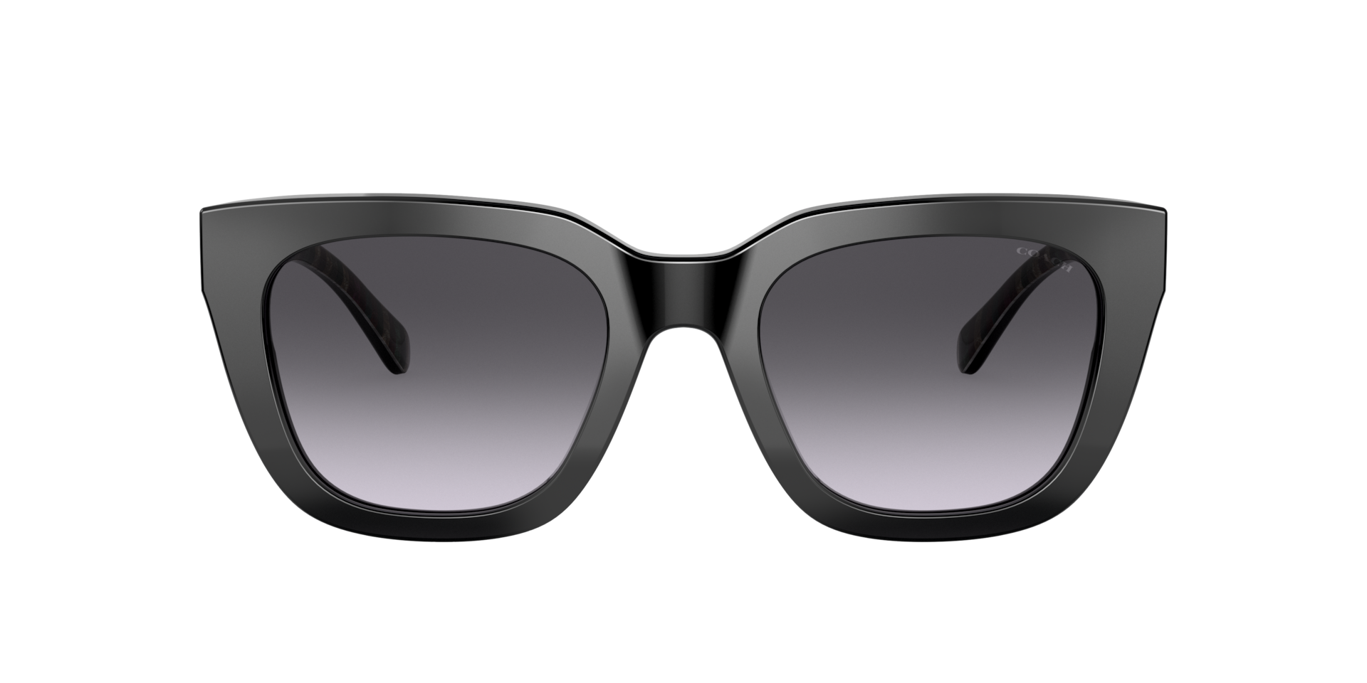 Coach HC8318 C3449 M (52 - 21) with Grey lenses and Black  display picture 3