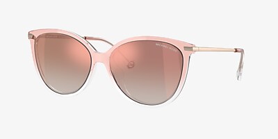 Michael Kors MK2184U Dupont 58 Rose Gold Gradient & Pink To Clear 