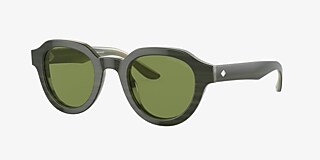 Giorgio Armani AR8172U 46 Green & Bilayer Marble Green Sunglasses 