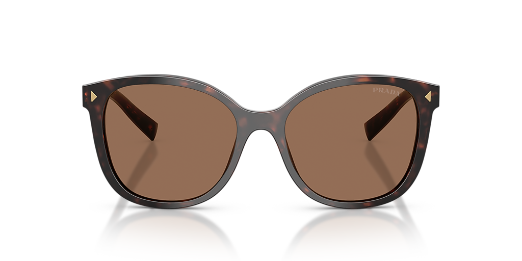 Prada PR 22ZS S (53 - 17) with Brown lenses and Tortoise frame