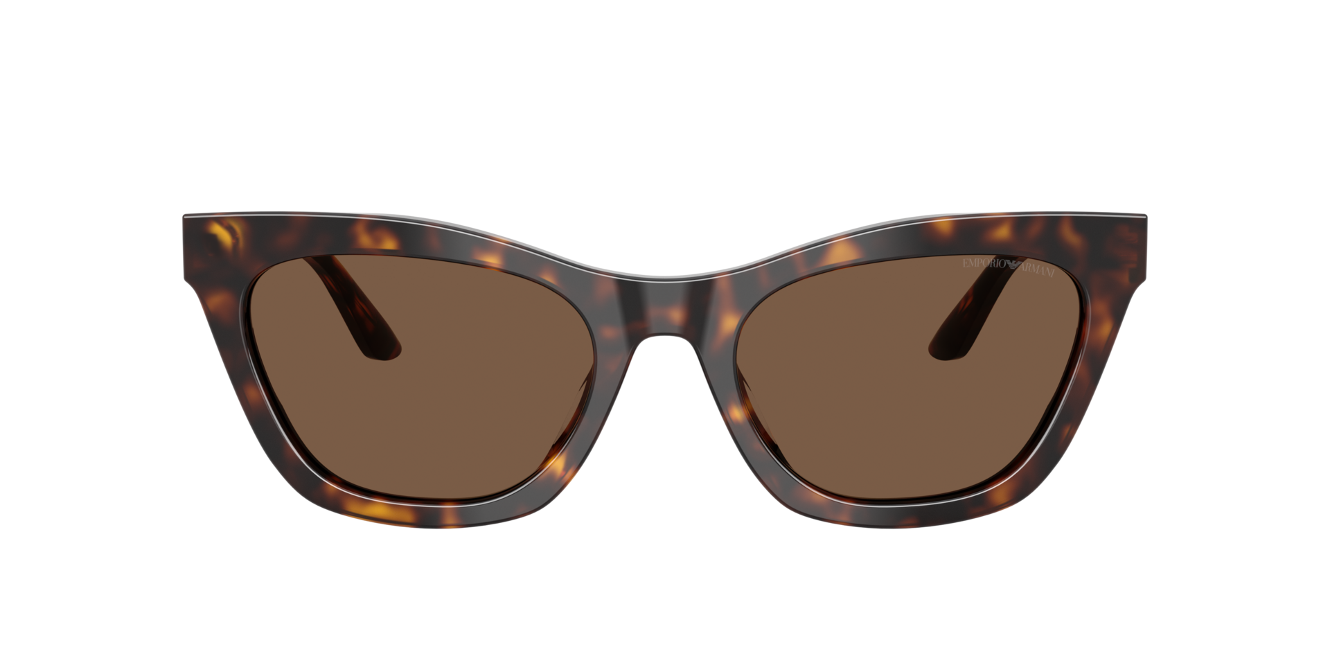 Emporio Armani Brown Sunglasses with Black Case Sunglasses Emporio Armani EA4203U | Free Shipping | Glasses.com® main image 3