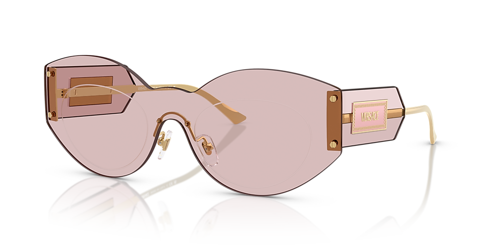 Versace VE2276 M (0 - 144) with Pink lenses and Pink frame