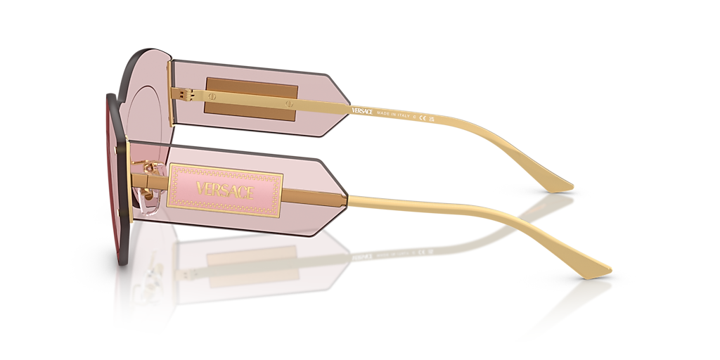 Versace VE2276 M (0 - 144) with Pink lenses and Pink frame