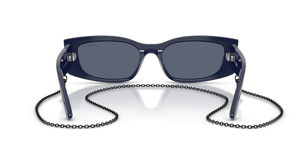 Vogue Eyewear VO5655SU S (53 - 17) com Lentes Cinza e Armação Azul