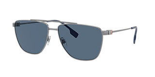 【関税&送料込み】Burberry Smallleathergoods Burberry BE3080 L (59 - 14) with Brown lenses and Gold frame