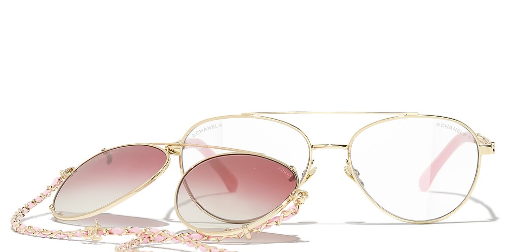 Chanel Pilot Sunglasses CH4292 L (56 - 16) with Transparent  display picture 1