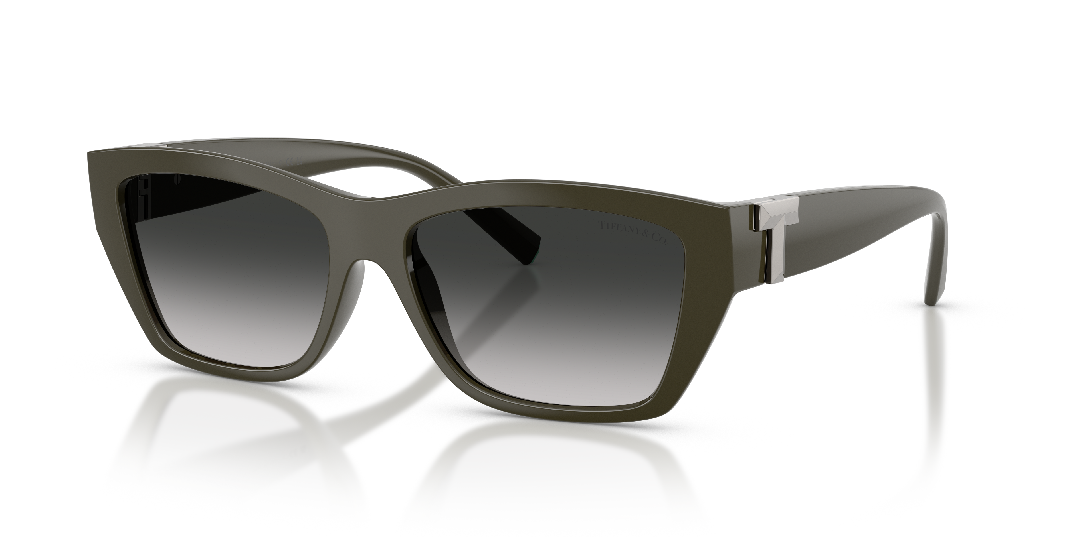 Tiffany & Co. TF4255U XXL (56 - 16) with Grey lenses and Brown