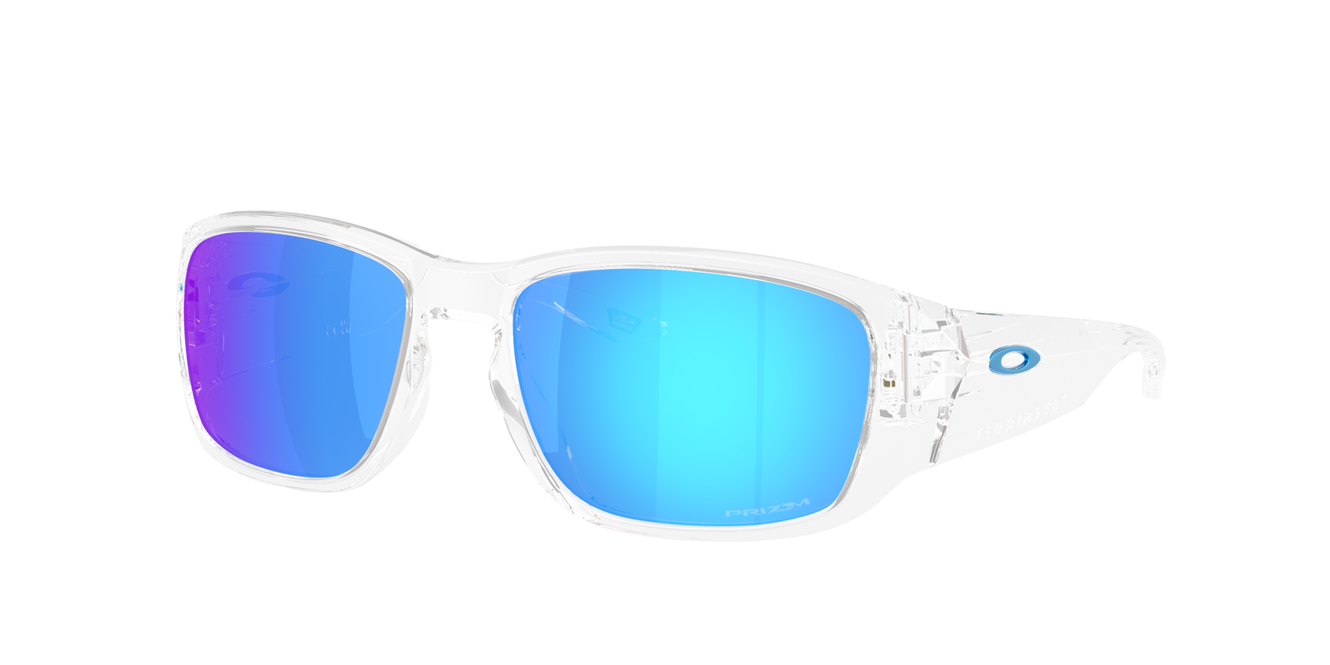 Oakley Man Sunglass OO9521 Tourniquet -  Frame color: Polarized Clear, Lens color: Prizm Sapphire