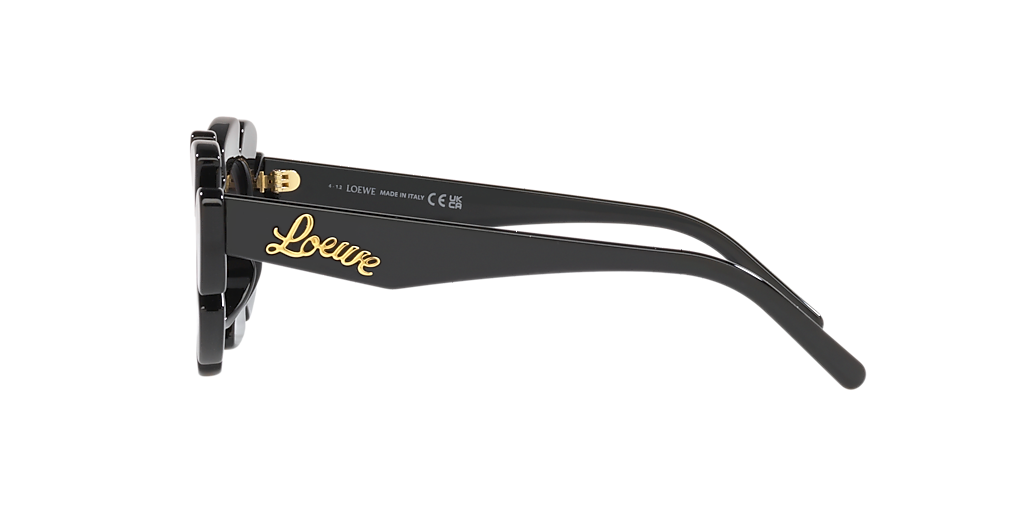 サングラス LOEWE SUNGLASSES (LW40088U47 21E) Loewe LW40088U XXS (47 - 20) with Grey lenses and Black
