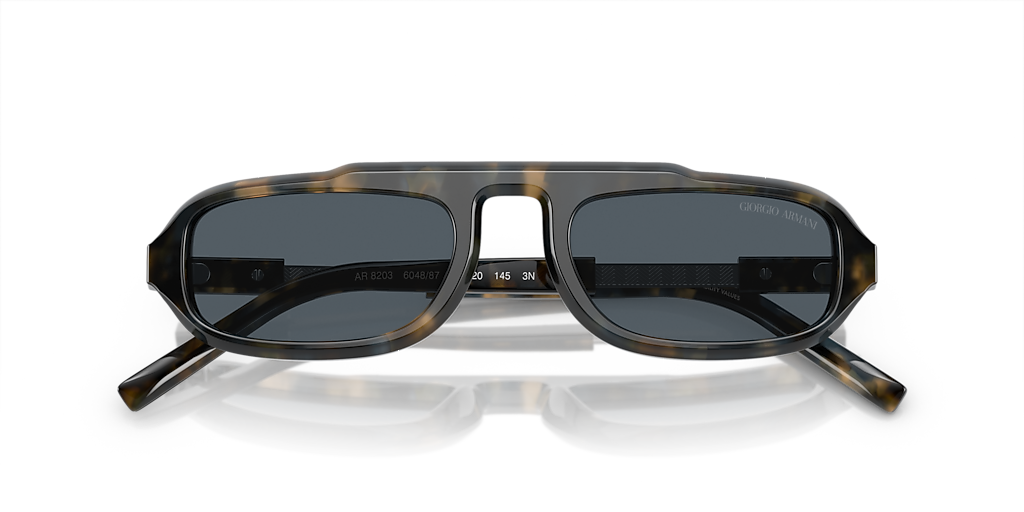 Giorgio Armani AR8203 S (51 - 20) with Grey lenses and Tortoise