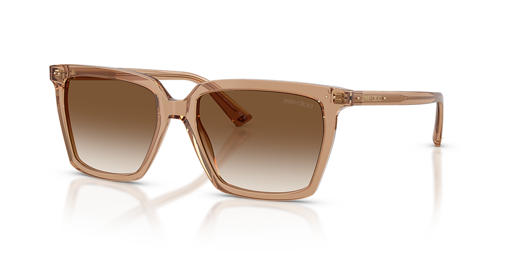 Jimmy Choo JC5051 M (55 - 17) with Brown lenses and Brown frame