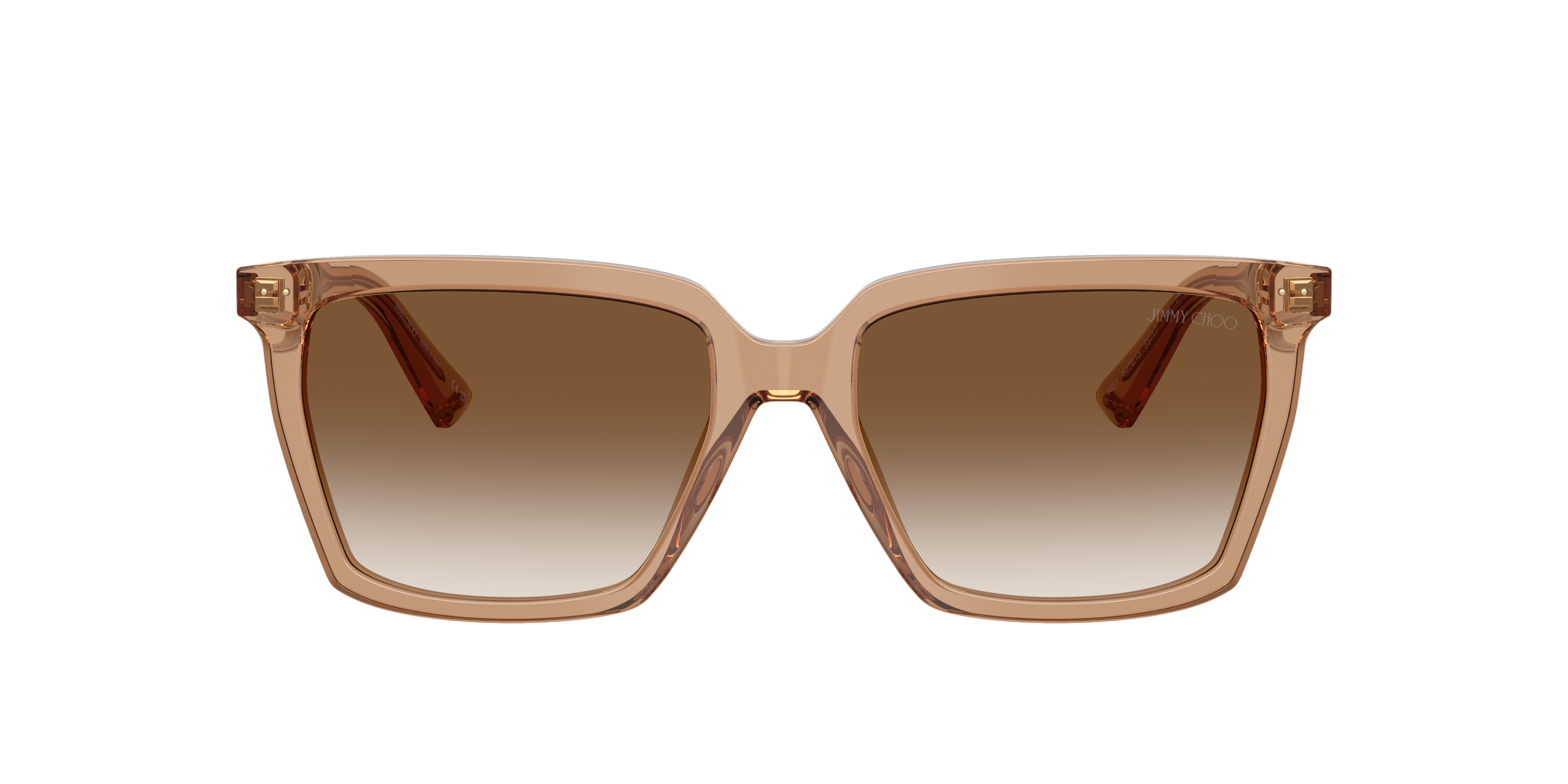 Jimmy Choo JC5051 M (55 - 17) with Brown lenses and Brown frame