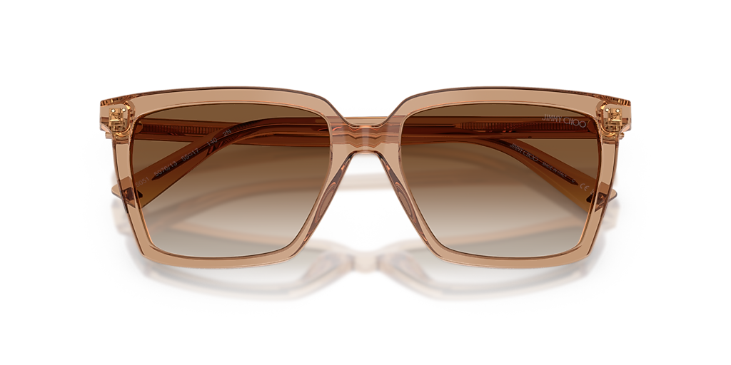 Jimmy Choo JC5051 M (55 - 17) with Brown lenses and Brown frame