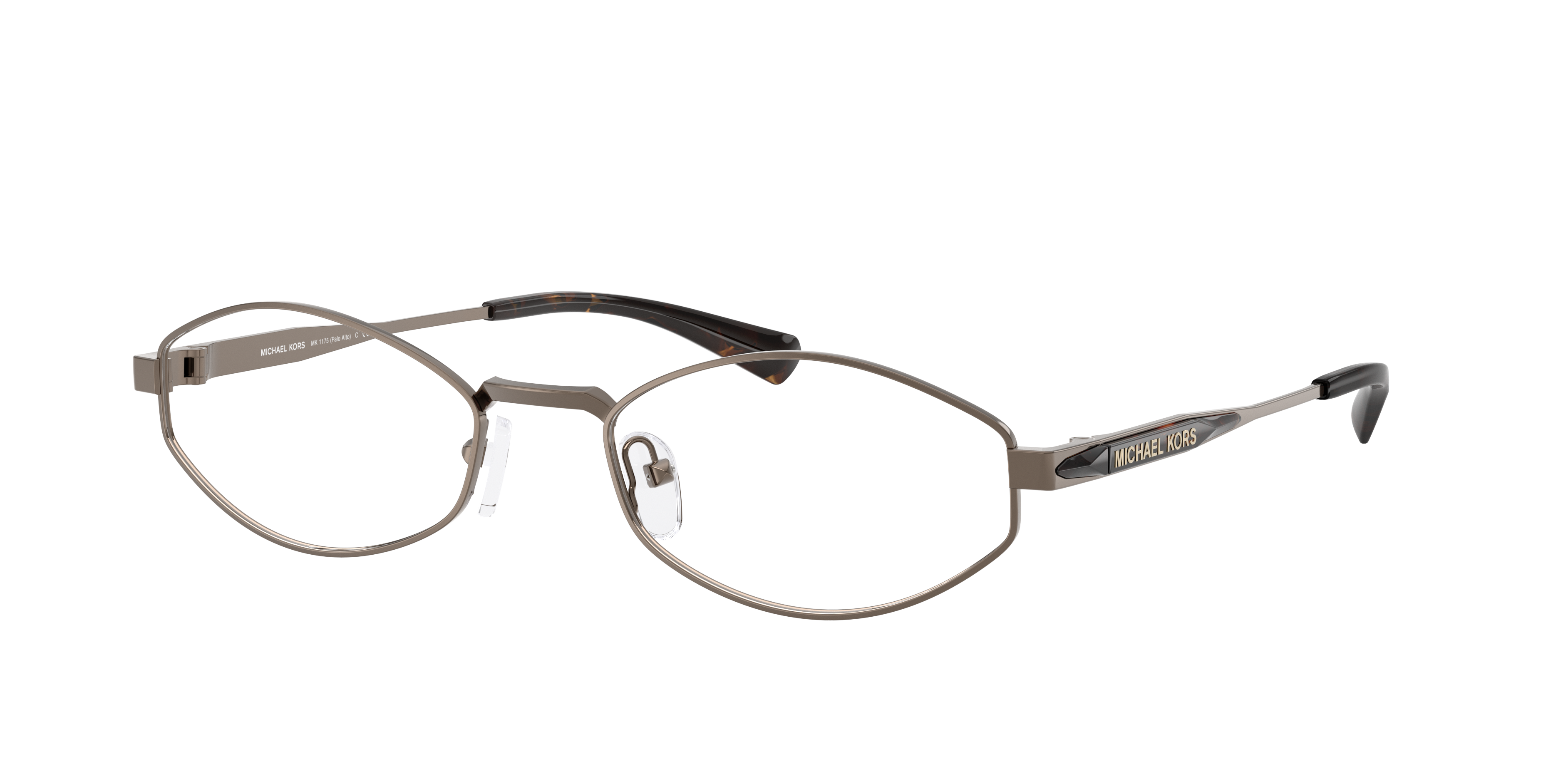 Michael Kors MK1175 Palo Alto XL (56 - 20) with Brown lenses and