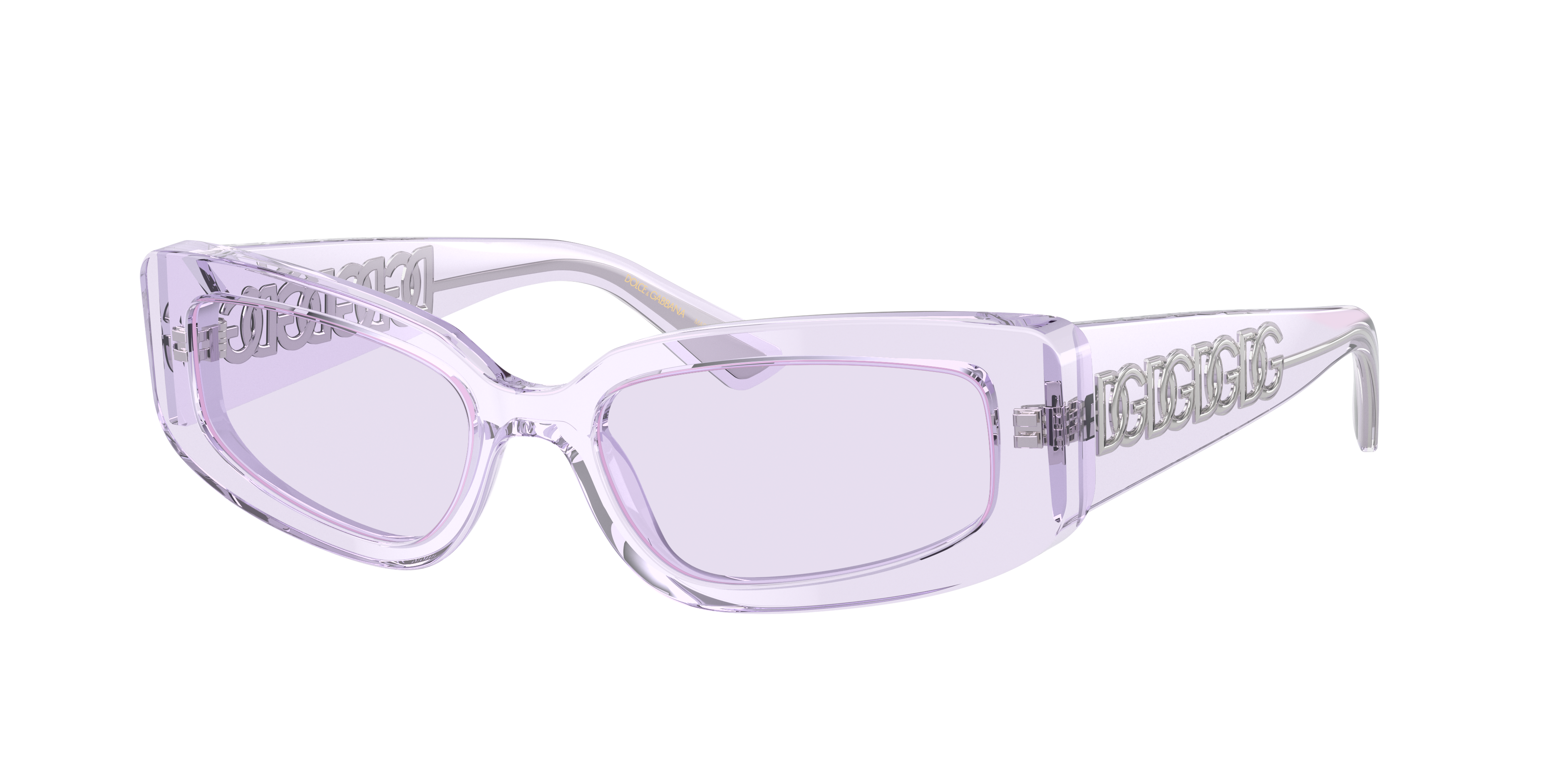 Dolce&Gabbana Woman Sunglass DG4445 -  Frame color: Lillac Transparent, Lens color: Light Violet