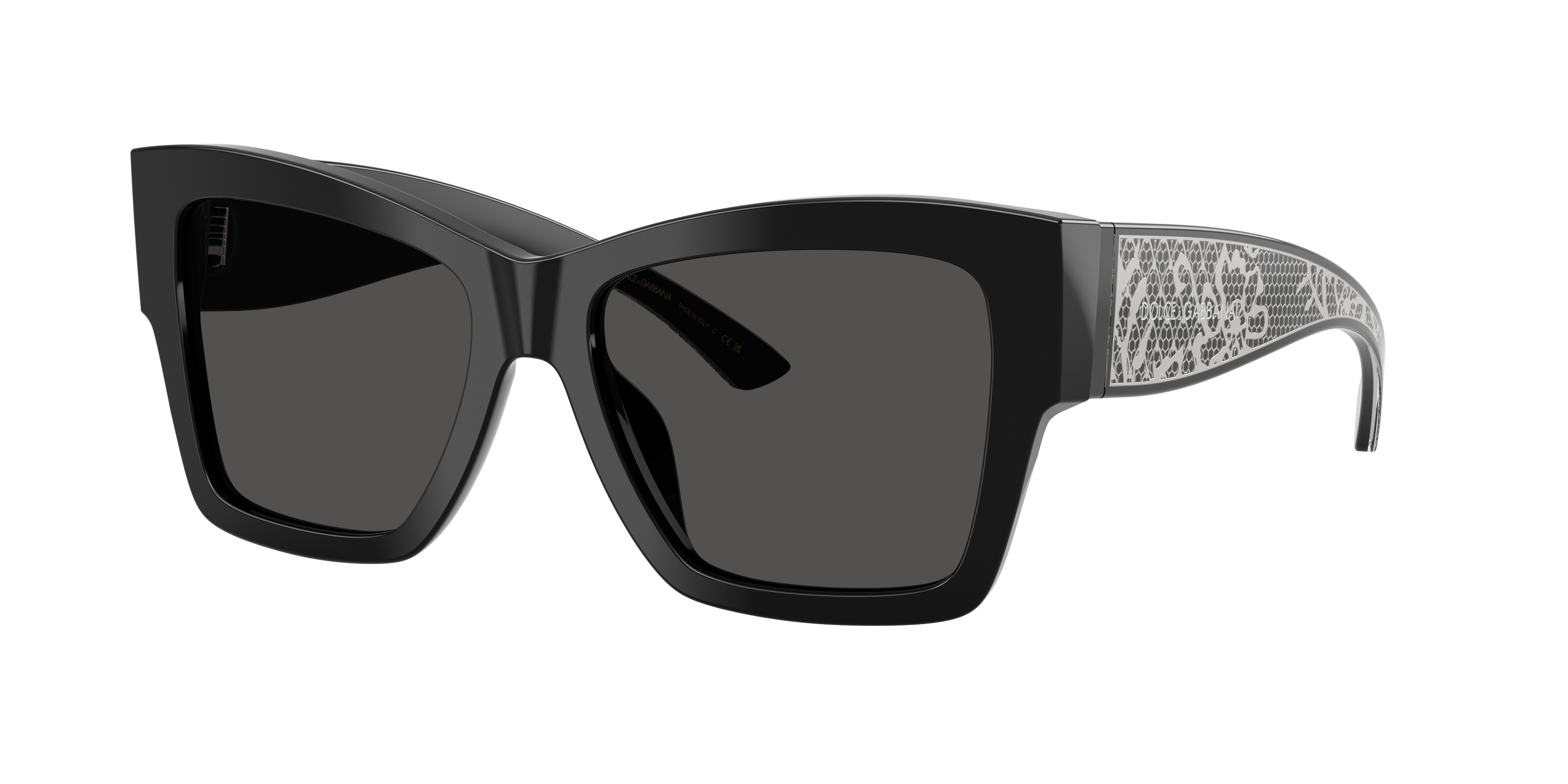 Dolce&Gabbana Woman Sunglass DG4493 -  Frame color: Black, Lens color: Dark Grey