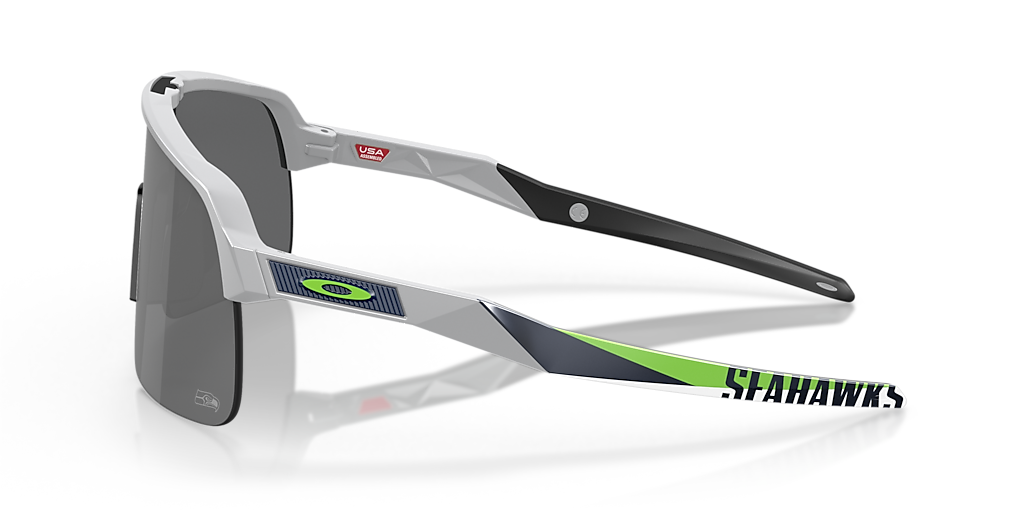 OAKLEY OO9463 Seattle Seahawks Sutro Lite Matte Fog - Men Sunglasses, Prizm Black Lens