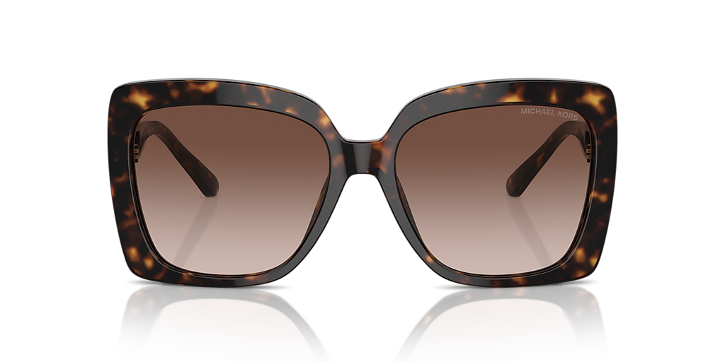 Michael Kors MK2024 316213 Sunglasses Havana/Gold Square Frame, Grey Lenses Michael Kors Adrianna II MK2024 316213 | Alensa UAE main image 3
