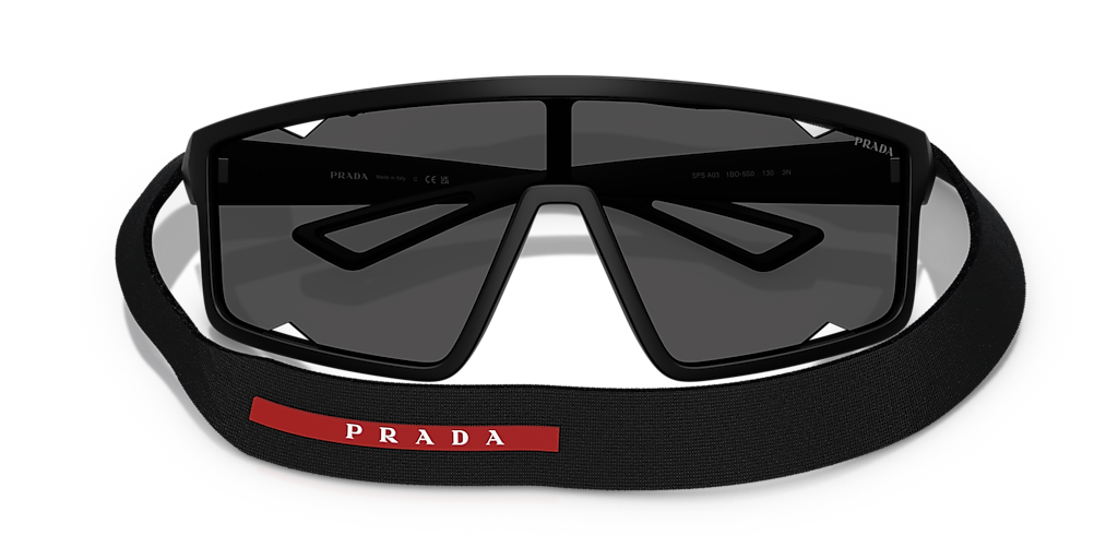 Prada Linea Rossa PS A03S XXL (0 - 141) with Grey lenses and