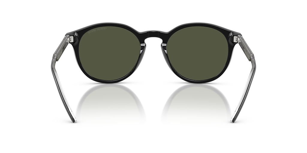 Giorgio Armani AR8211 M (52 - 20) with Green lenses and Black