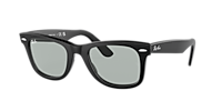 RayBan WAYFARER RB2140F 601/R5 52□22 150 Ray-Ban® Wayfarer RB2140F 601/R5 52 Black Sunglasses