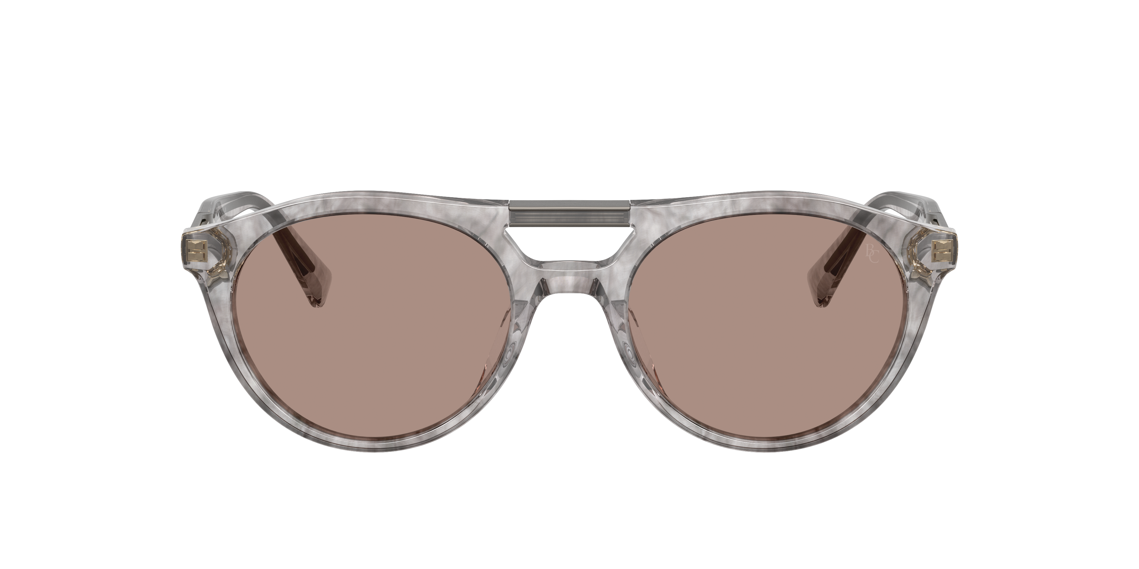 Brunello Cucinelli Unisex Sunglass Bc4020s In Gray