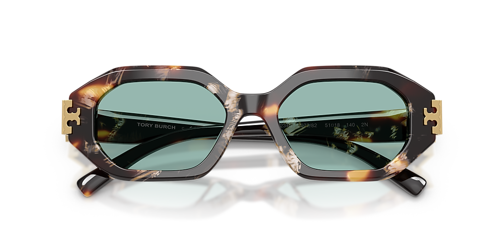 Tory Burch TY7234U M (51 - 18) with Green lenses and  display picture 2