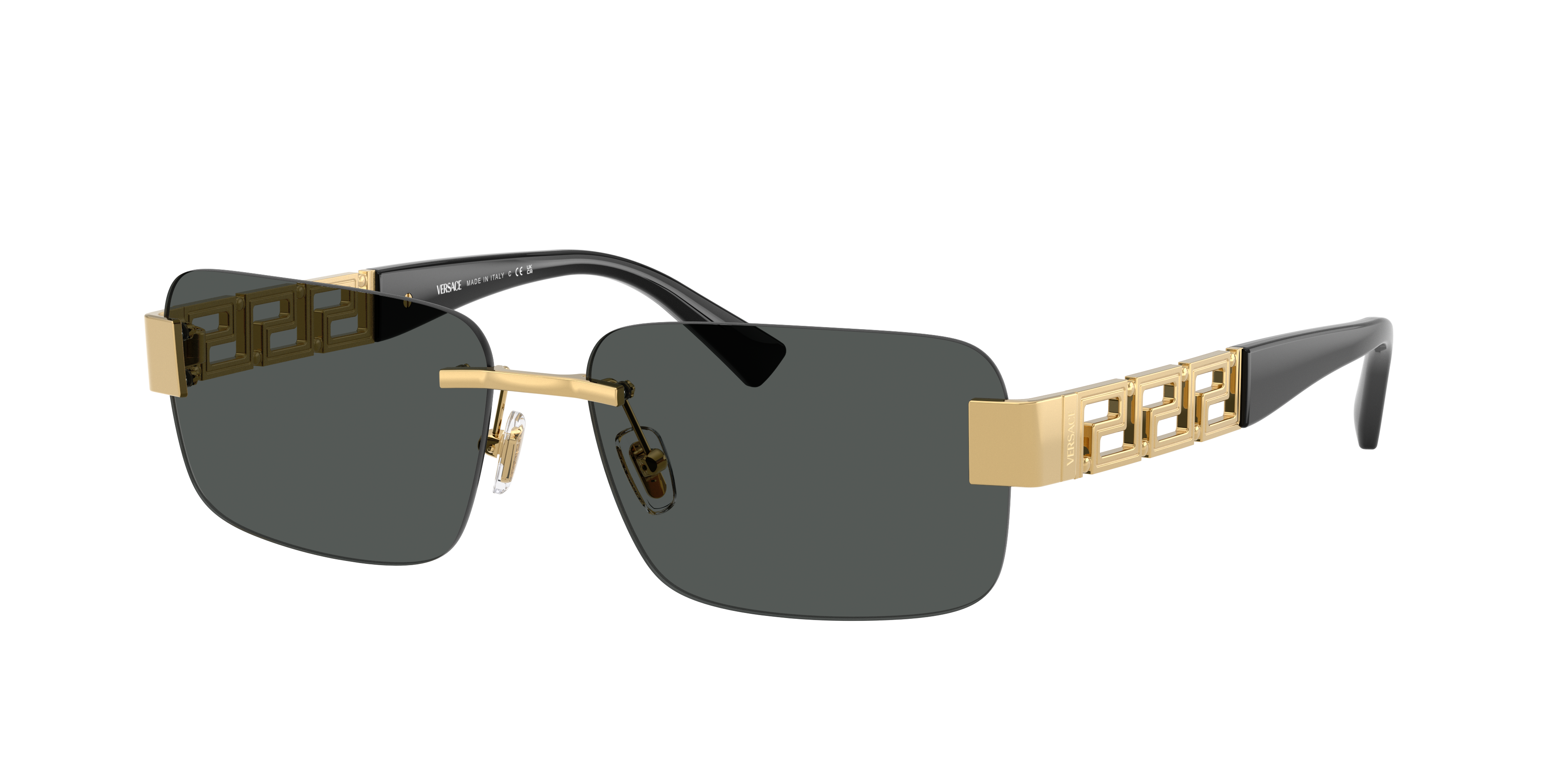 Versace VE2298 L (58 - 15) with Grey lenses and Gold frame