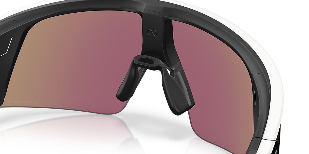 OW8001 Oakley Meta Vanguard White - Unisex Sunglasses, Prizm Sapphire Lens