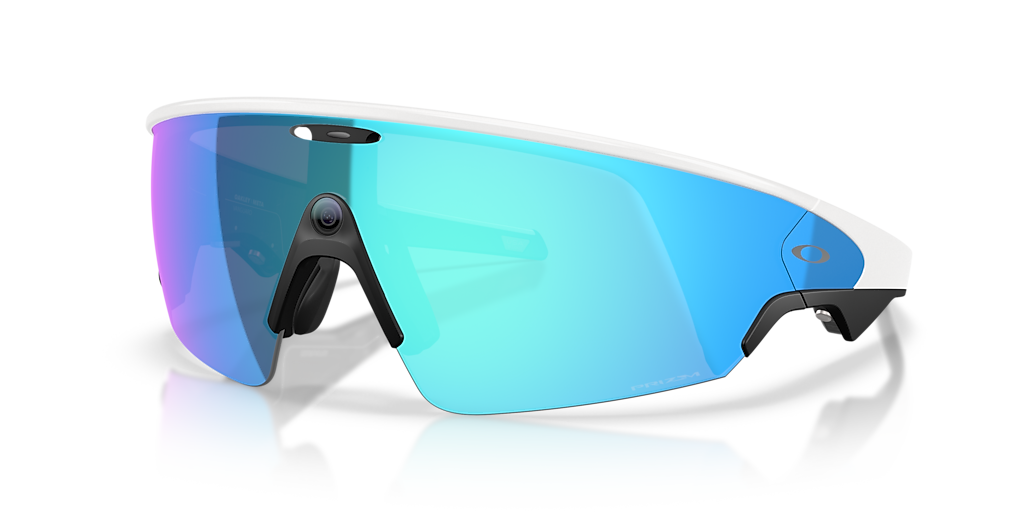 OW8001 Oakley Meta Vanguard White - Unisex Sunglasses, Prizm Sapphire Lens