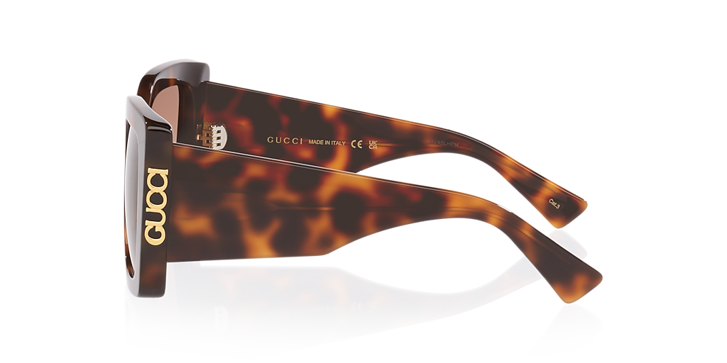 Gucci Gg2039S XS (51 - 19) with Brown lenses and Tortoise frame