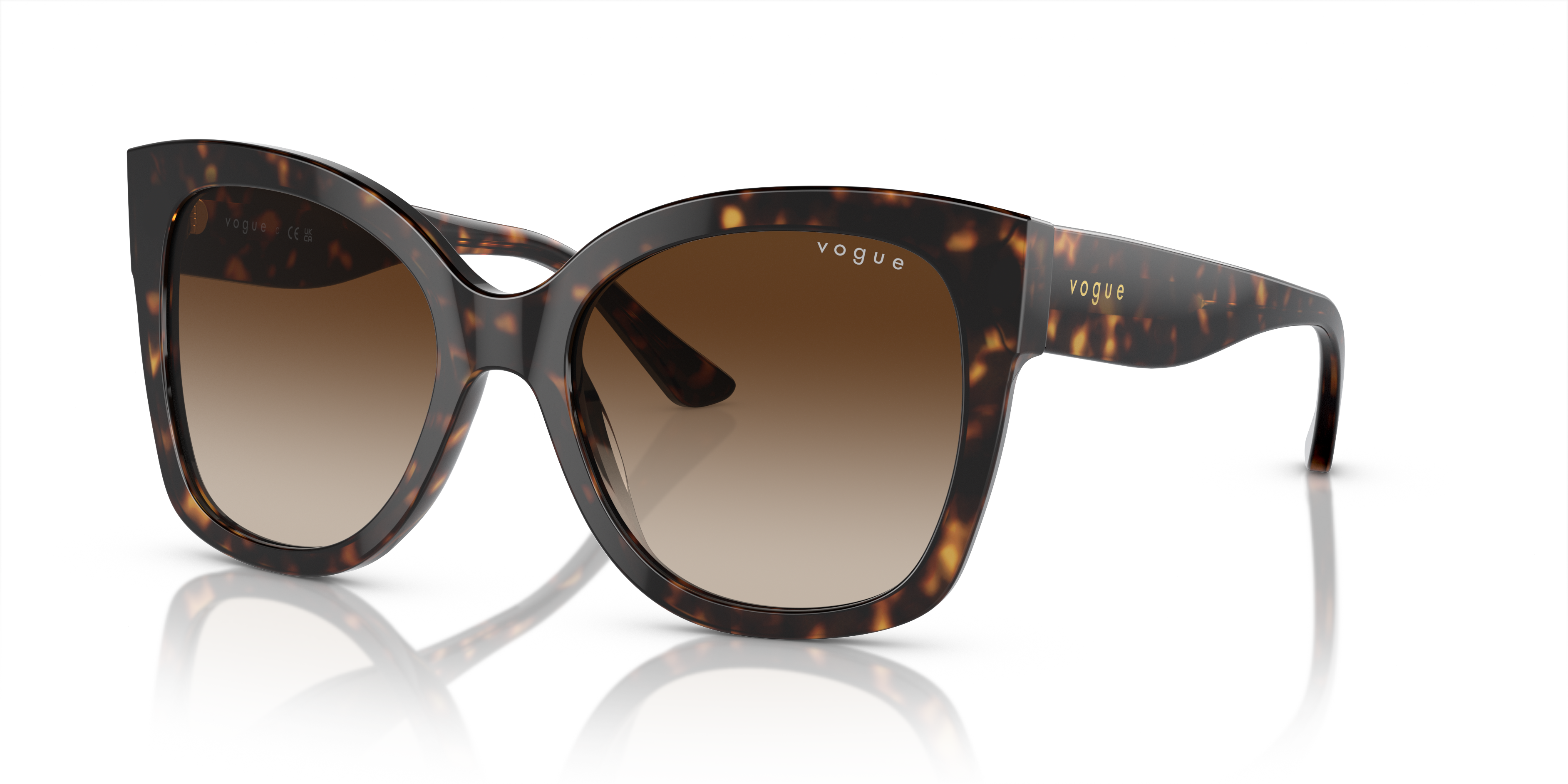 Vogue Eyewear VO5338S M (54 - 19) with Brown lenses and