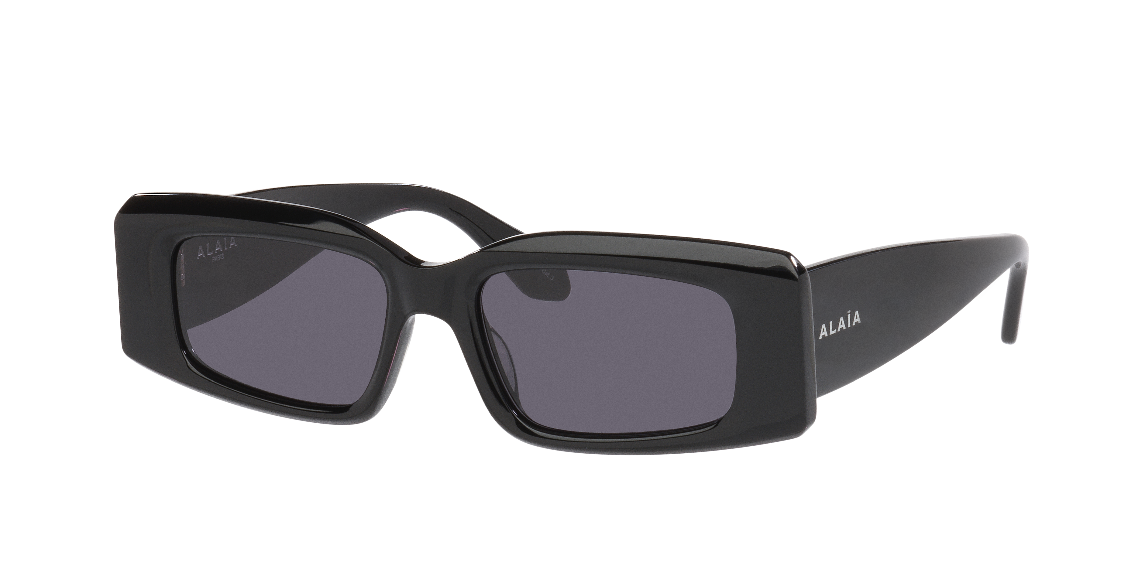 Alaia Woman Sunglass AA0078S -  Frame color: Black, Lens color: Grey