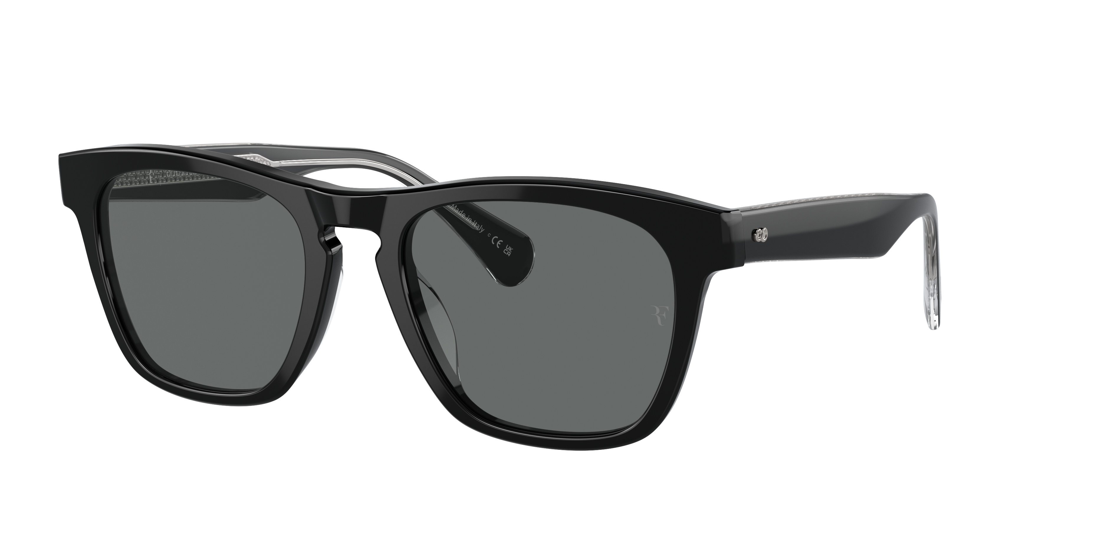 OLIVER PEOPLES ブラックフレーム ケース付き Oliver R-9 Sunglasses in Semi-Matte Black | Oliver®