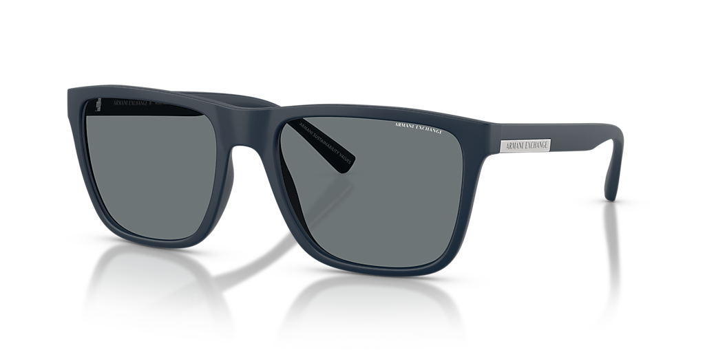 Armani Exchange AX4080S L (57 - 19) with Blue lenses and Blue
