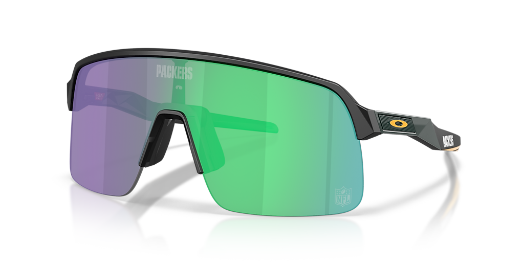 OAKLEY スポーツサングラス オリーブグリーン　ゴールド Oakley OO9463 Green Bay Packers Sutro Lite M (0 - 139) with Green