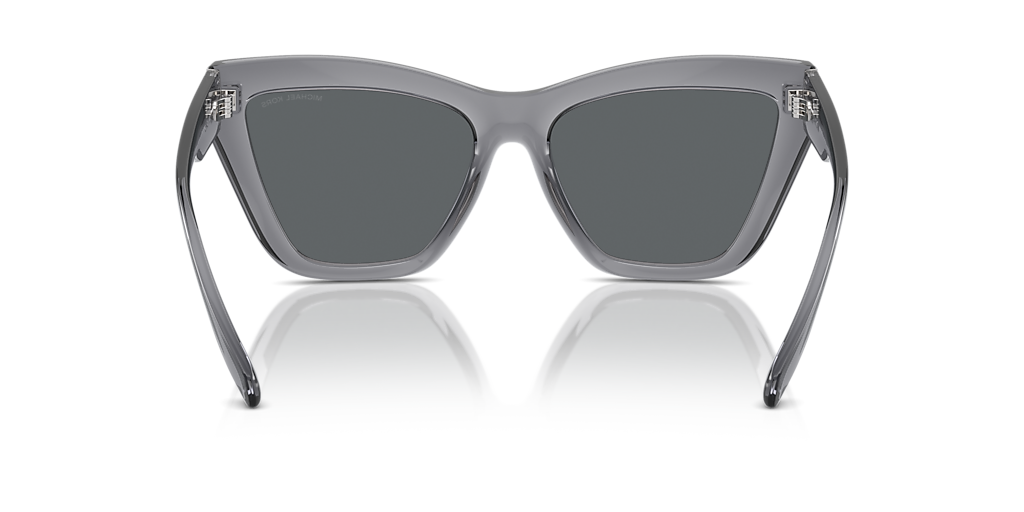 MICHAEL KORS MK2211U Dubai Blue Transparent - Women Sunglasses, Dark Grey Solid Lens