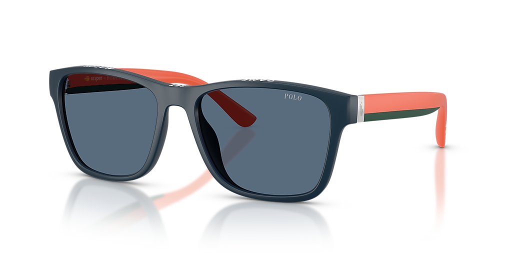 POLO RALPH LAUREN PH4229U Matte Navy Blue - Men Sunglasses, Dark Blue Lens
