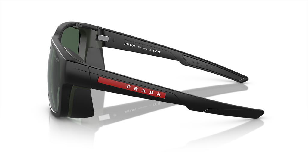 Prada Linea Rossa PS 07WS XXL (59 - 17) with Green lenses and