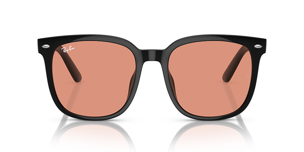 Ray-Ban RB4401D XXL (57 - 20) with Orange lenses and Black frame