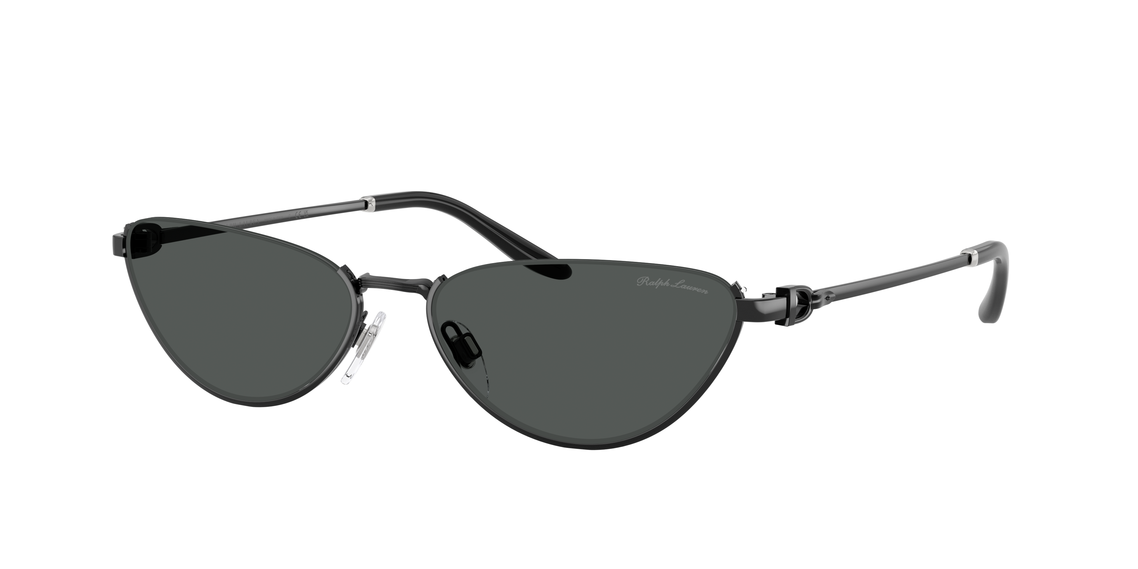 Ralph Lauren Woman Sunglass RL7095 -  Frame color: Shiny Black, Lens color: Grey