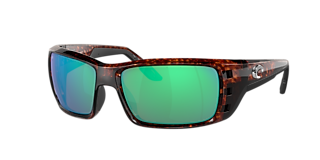 Costa Permit XL (63 - 16) with Green lenses and Tortoise frame