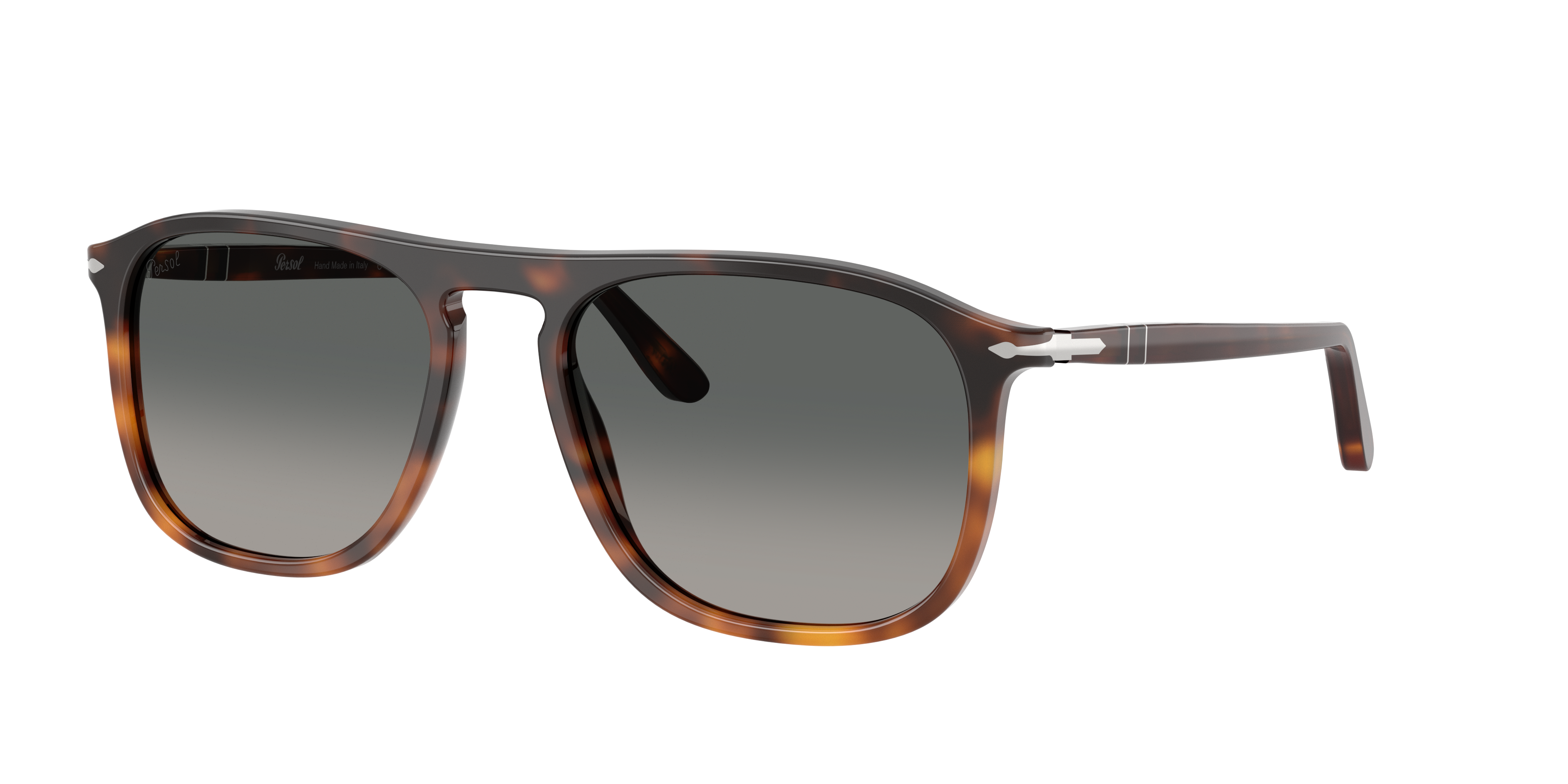 Persol Unisex Sunglass PO3392S -  Frame color: Gradient Havana, Lens color: Gradient Grey