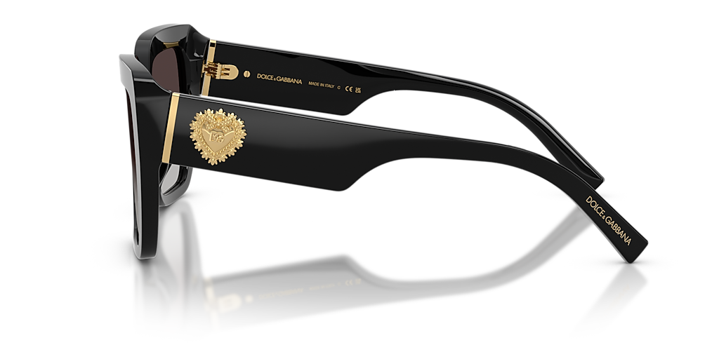 Dolce&Gabbana DG4538 L (54 - 20) with Grey lenses and Black frame