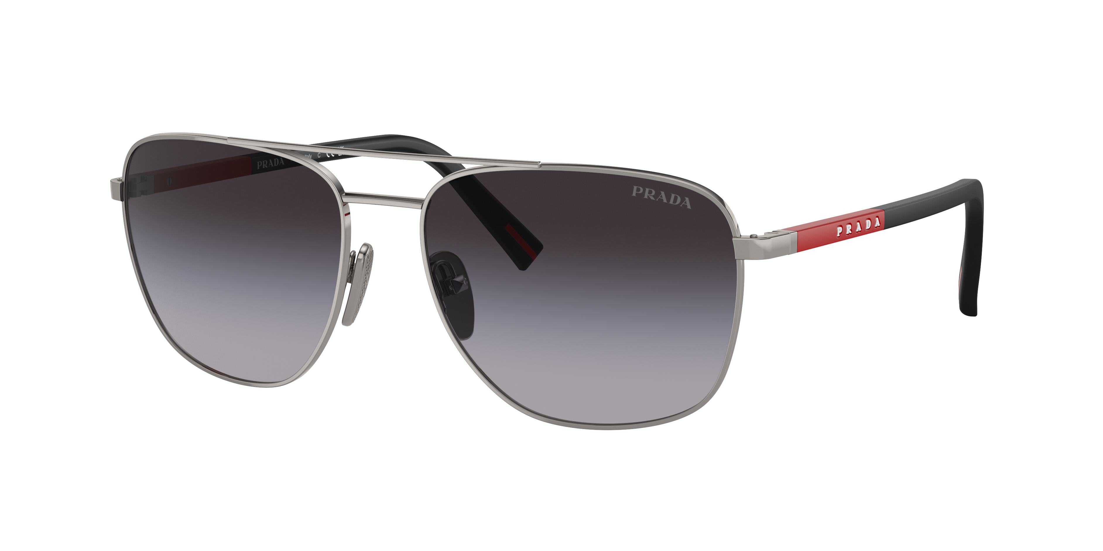 Prada Linea Rossa PS 54ZS XXL (60 - 17) with Grey lenses and Grey