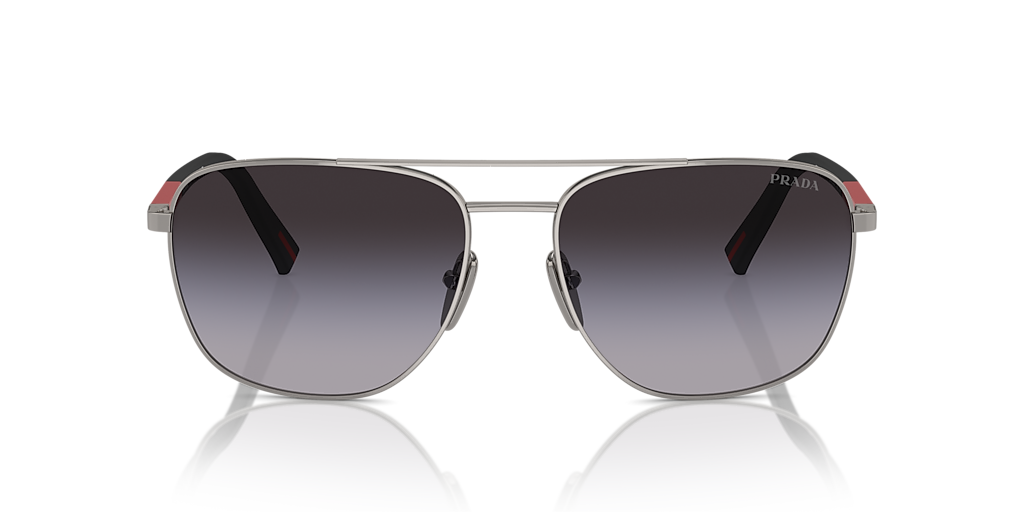 Prada Linea Rossa PS 54ZS XXL (60 - 17) with Grey lenses and Grey