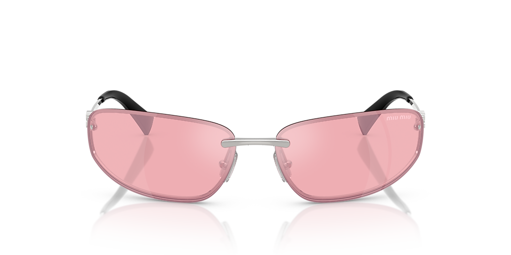 Miu Miu MU A50S L (69 - 15) with Pink lenses and Silver