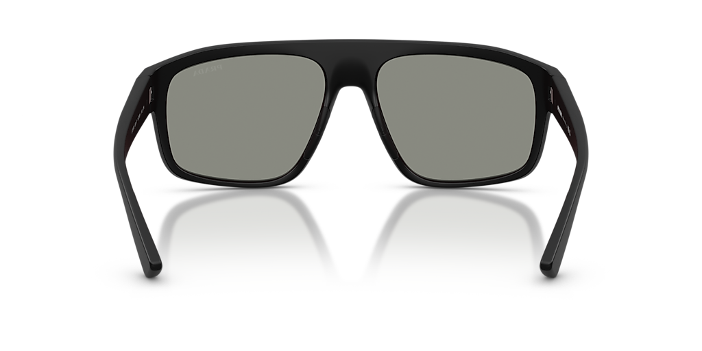 Prada Linea Rossa PS B02S XXL (59 - 17) with Grey lenses and Black