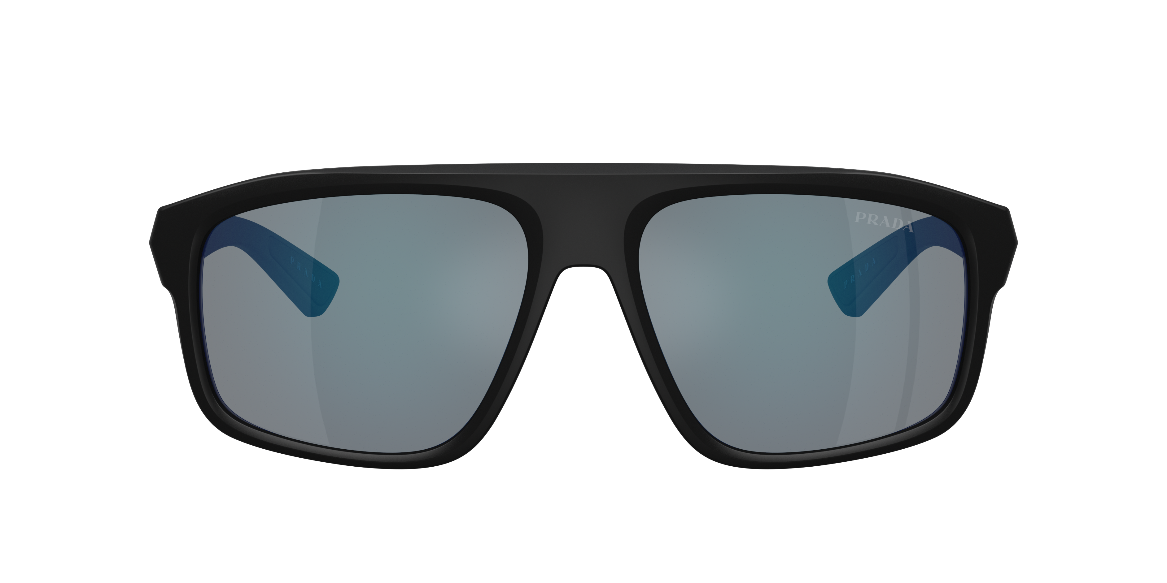 Prada Linea Rossa PS B02S XXL (59 - 17) with Grey lenses and Black