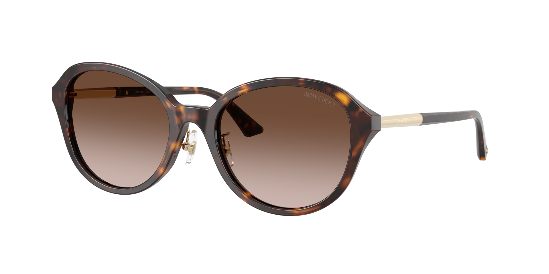 Jimmy Choo Woman Sunglass JC5044D -  Frame color: Havana, Lens color: Gradient Brown